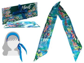 Carmani BANDELISA ZAKŁADKA DO KSIĄŻKI CLAUDE MONET KOBIETA Z PARASOLEM PREZENT