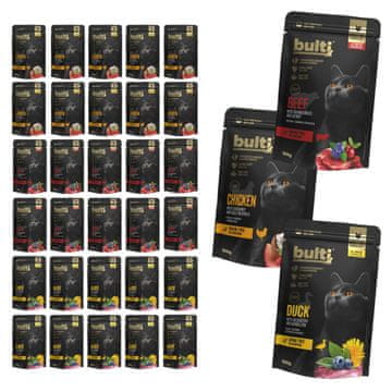 B.U. Superfood mokra hrana za mačke Mix of Flavors vrećica 30x100g
