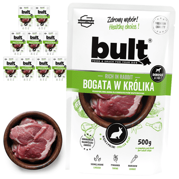 BULT mokra hrana za pse u vrećici za zečeve 10 x 500 g