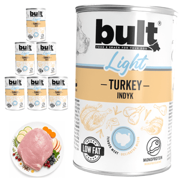 BULT LIGHT mokra hrana za pse Konzerva s puretinom 6x400g Lako probavljiva
