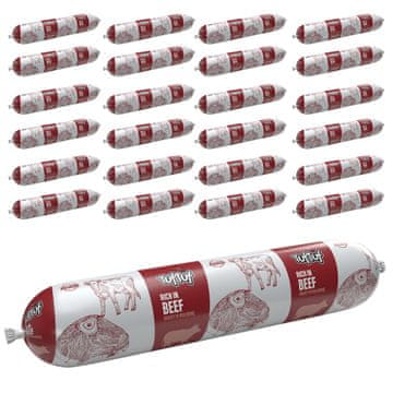 Tuff Stuff mokra hrana za pse s govedinom, pločica 24x900g, potpuna