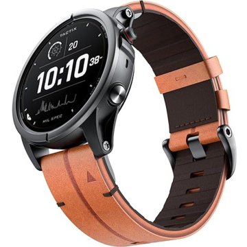 GS Kožni remen Quickfit za Garmin Fenix 5X/6X/6X PRO/7X, smeđi