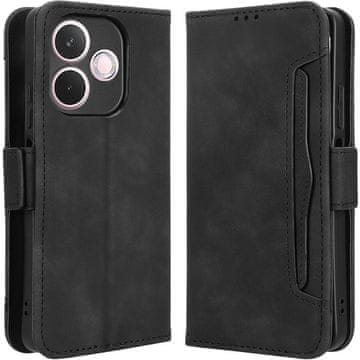 GS Preklopna futrola za Oppo A5 Pro 5G, utor za karticu, crna