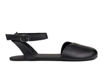 Ahinsa shoes Dámské barefoot střevíčky Ballerina crné 44