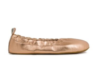 Ahinsa shoes Barefoot ballerínky Chic rosegold 38