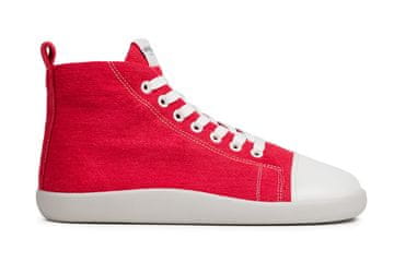 Ahinsa shoes Ženske tenisice za tenis Comfort Street Ankle konoplja crvené 41