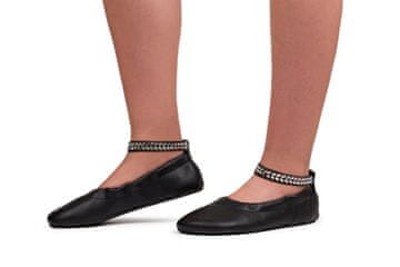 Ahinsa shoes Barefoot ballerínky Chic Preciosa crné 42