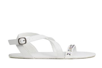 Ahinsa shoes Ženske bose sandale Hava Preciosa bílé 41
