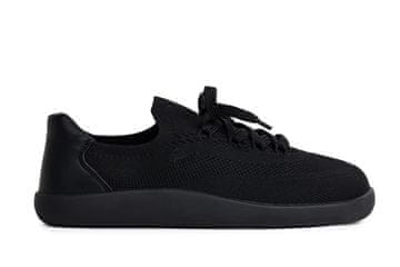 Ahinsa shoes Pánské pletené teniski Comfort Softy crné 45