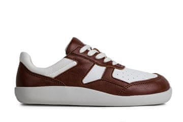 Ahinsa shoes Ženske tenisice Yuva bílo-hnědé 38
