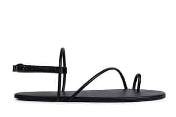 Ahinsa shoes Ženske bose sandale Aura crne 39