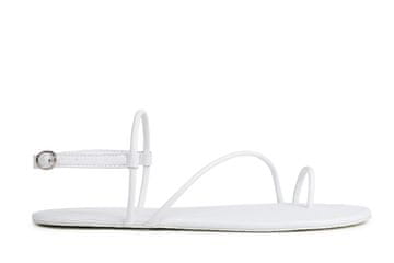 Ahinsa shoes Ženske bose sandale Aura bílé 42
