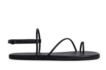 Ahinsa shoes Ženske sandale Comfort Aura crne 41