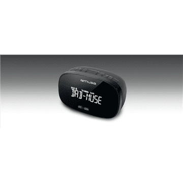 Muse | M-150 CDB | Funkcija alarma | AUX ulaz | Crna | DAB+/FM radio s dvostrukom budilicom