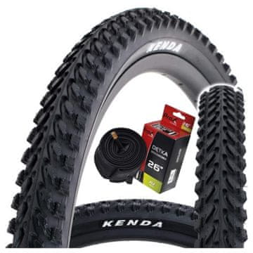 Kenda OPONA ROWEROWA CHOINKA 26x1,95 GÓRSKA ZESTAW Z DĘTKĄ