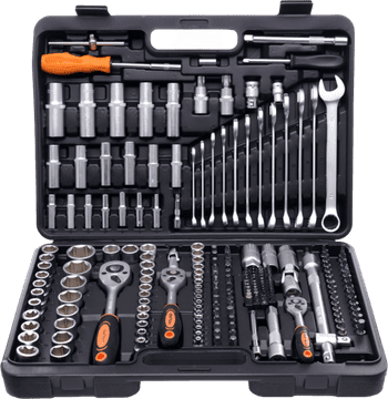 Kraft&Dele 219-dijelni set alata s nasadnim ključevima KD10470