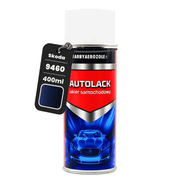 ŠKODA 9460 (Blue Magic Metal.) Sprej za autolakiranje 400ml