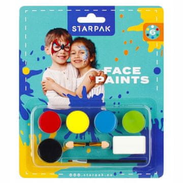 STARPAK Boje za lice i tijelo 6 boja