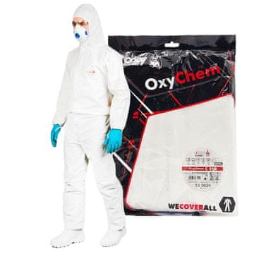 Oxyline Zaštitno odijelo za lak, bijelo XXXL, OxyChem C210 tip 5/6