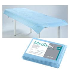 BE Jednokratne plahte 77cm x 210cm plave folije 54g MedixPro 5 kom