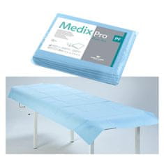 BE Jednokratne plahte 77cm x 210cm plave folije 54g MedixPro 5 kom