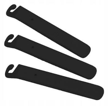 Bike Hand YC-311-BK Set od 3 poluge za gume, crne plastike