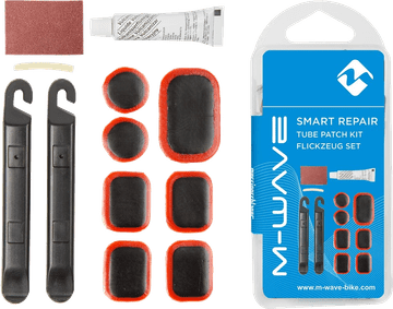 M-Wave Smart Repair set za popravak zračnice, zakrpe, ljepilo, poluge