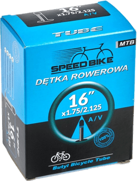Unutarnja zračnica za bicikl 16" BMX city MTB SpeedBike 16x1.75/2.125 AV