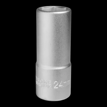 MJW CrV čelični nasadni ključ 3/4" s 6 krakova, dugi 24 mm