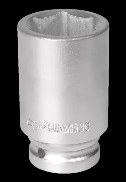 MJW CrV čelični nasadni ključ 3/4" 6-kutni, dugi 36 mm