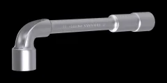 MJW 13 mm nasadni ključ, probušen, čelični šesterokut