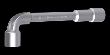 MJW 19 mm nasadni ključ, probušen, čelični šesterokut