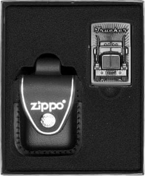 ZIPPO TRUCKER EMBLEM upaljač poklon set br. 3