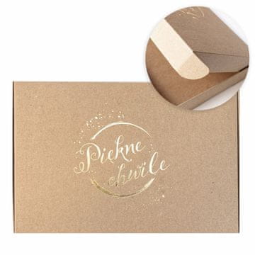 Zlatna kutija prekrasnih trenutaka 15x23 kraft - set od 10 kom.
