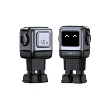 Ugreen Nexode Robot GaN punjač 65W – sivi