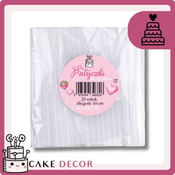 Štapići za cake popse 10 cm 25 komada