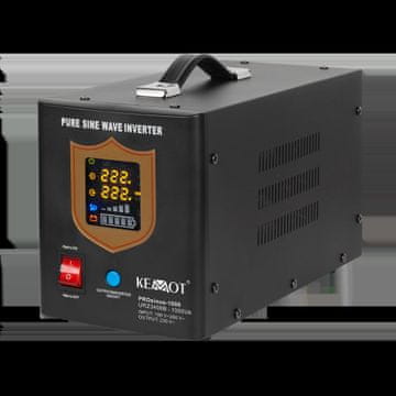 Kemot PROsinus 1000 UPS napajanje za slučaj nužde 12V/230V 1000VA/700W