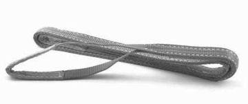 ONTEX Remen za utovar 4m/120mm/4t s petljama na krajevima, siv