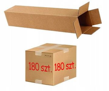 Box Kartonska cijev 80x80x320mm 3W 400g/m2 - 180 kom.