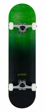 Rocket Double Dipped Skateboard | 8" crna