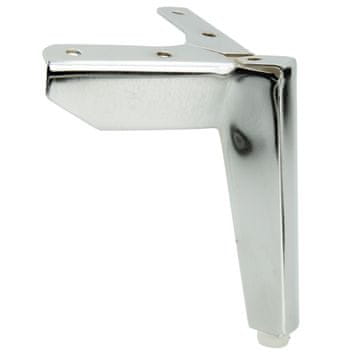 BB Noga za namještaj Anchor Loft, srebrni krom, visina 12 cm