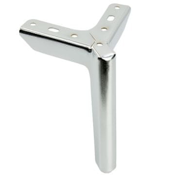 BB Noga za namještaj Anchor Loft, srebrni krom, visina 15 cm