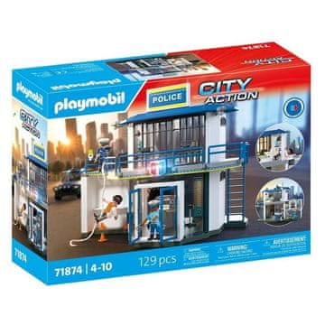 Playmobil City Action Policijska postaja s prostorom za ispitivanje 71874 (4008789718747)