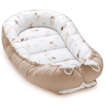 Bird Cocoon - cappuccino - pamuk