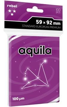 BE 100 Rebel omota za kartice: Aquila Premium omotači (59x92 mm)