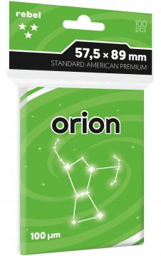 BE 100 Rebel omota za kartice: Orion Premium omotači (57,5 x 89 mm)