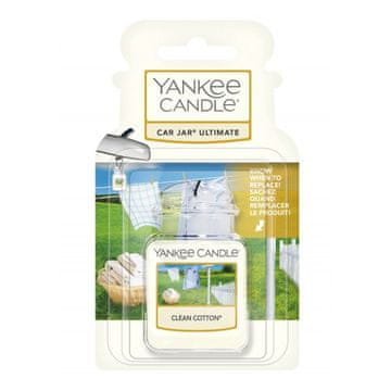 Yankee Candle - Clean Cotton - ultimativni miris u staklenci za auto