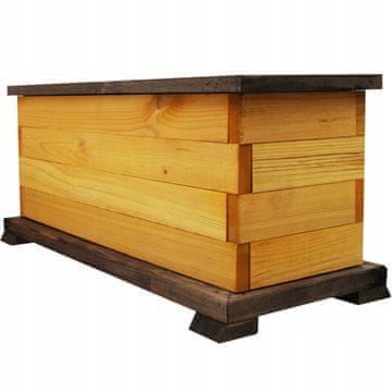 Drvena vrtna tegla, kutija za cvijeće, bor 52 cm