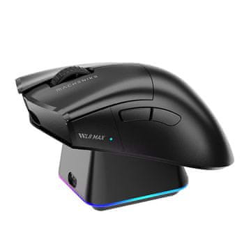 slomart Machenike L8 Max bežični gaming miš sa stanicom za punjenje - crna