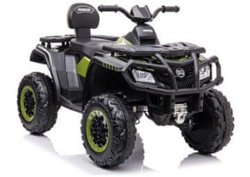 slomart LEAN CARS Quad na akumulator S615 Moro, zeleni, 24V